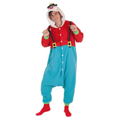 Adulte de Clown drôle costume t-l