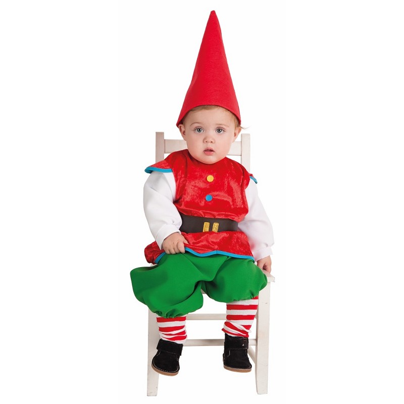 Costume bébé Gnome (0 à 12 mois)