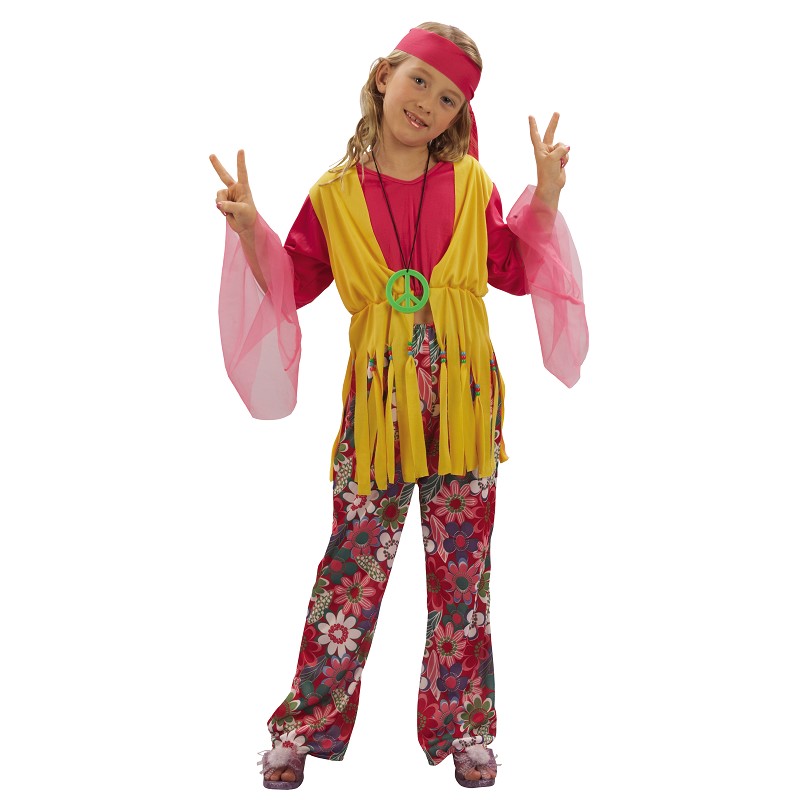 Jeune fille hippie