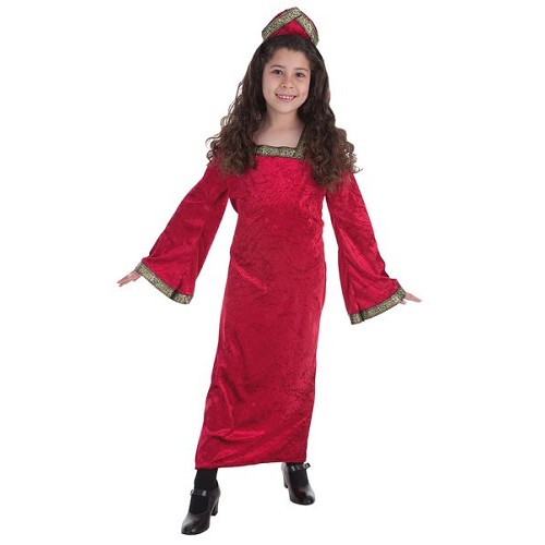 Costume enfant de princesse médiévale