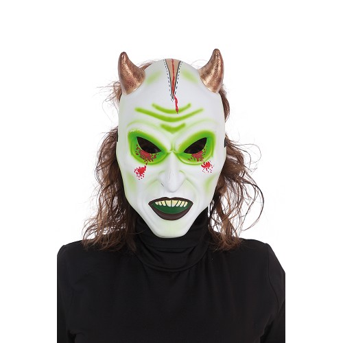 Masque diable blanc
