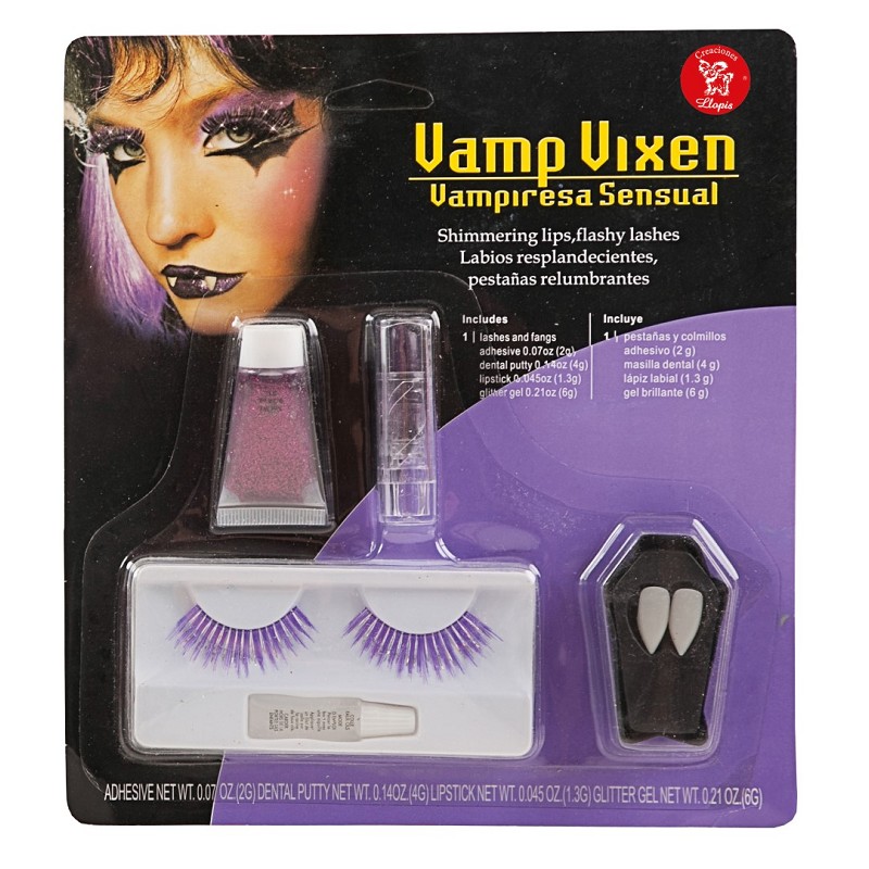 Vampira Cils maquillage en Septembre