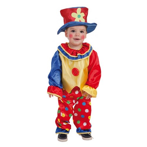 Costume de clown bébé Pepon (0 à 12 meses)