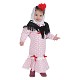 Costume bébé Chulapa corail T-Xs (1 a 2 años)