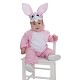 Costume lapin rose (0 a 12 meses)