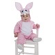 Costume lapin rose (0 a 12 meses)