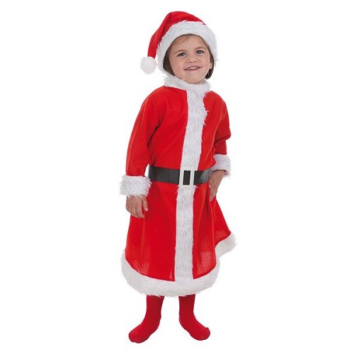 Costume taille S du nourrisson maman Noel (de 1 à 2 ans)