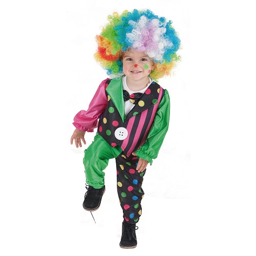 Bande de clown costume bébé (0 à 12 meses)