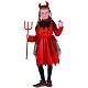 Costume enfant diable rouge