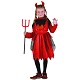 Costume enfant diable rouge