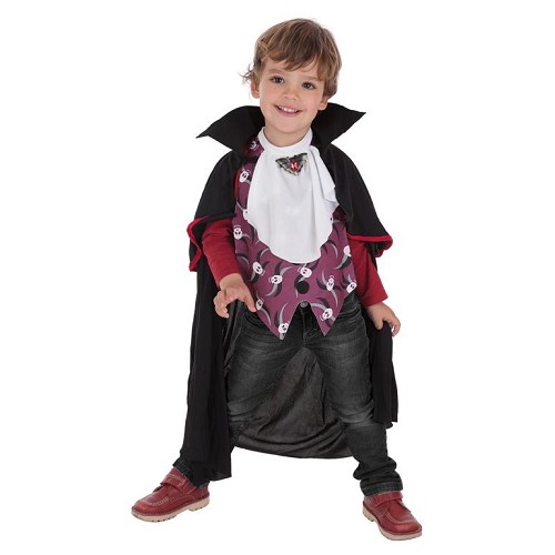 Costume de crânes de vampire enfant