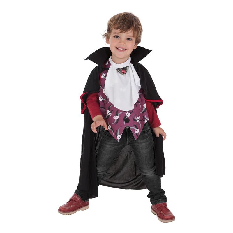 Costume de crânes de vampire enfant