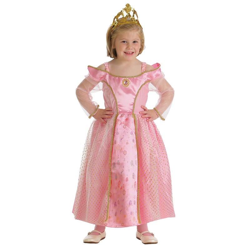 Costume enfant princesse Med. Rose