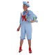 Costume bonhomme de neige enfant