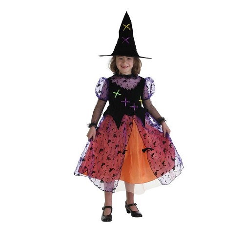 Costume enfant sorcière Colorin