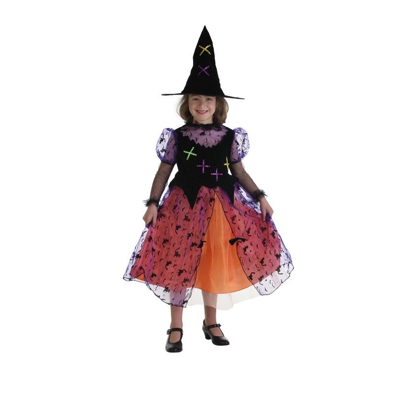 Costume enfant sorcière Colorin