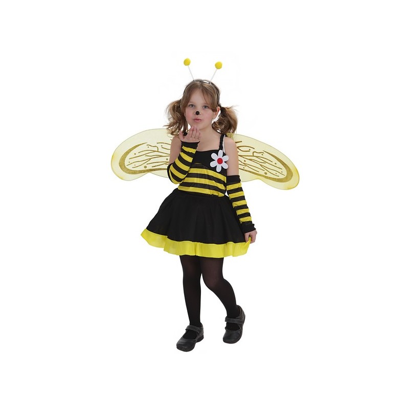 Abeille fleur enfant costume