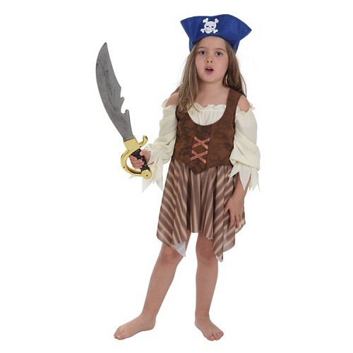 Costume enfant pirate rayé