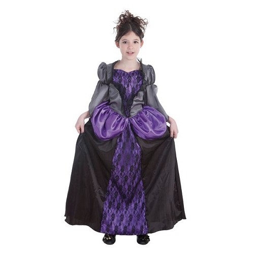 Vampira mauve enfant costume