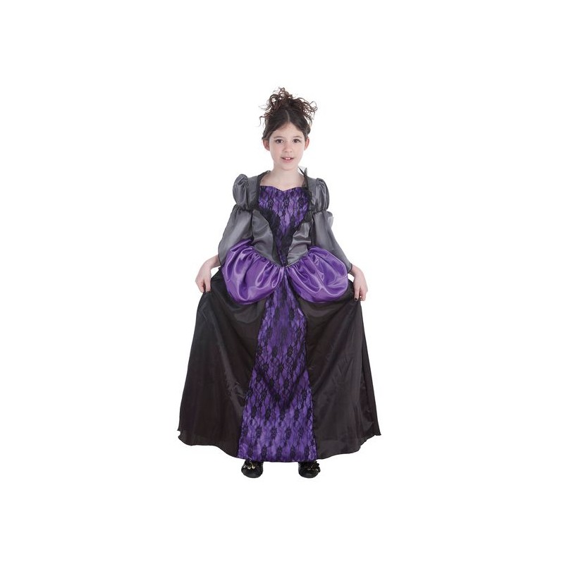 Vampira mauve enfant costume