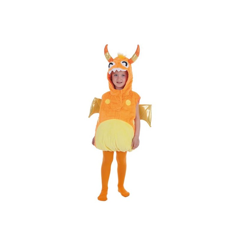 Enfant costume monstre Orange 5 / 6 ans