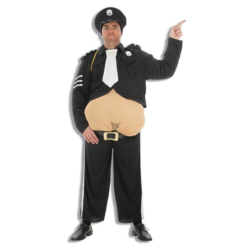 Costume police adulte de sexe masculin