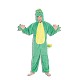 Costume adulte Dino vert