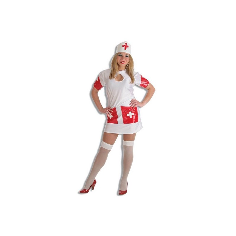 Costume adulte infirmière Md