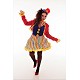 Costume adulte de clown Lola