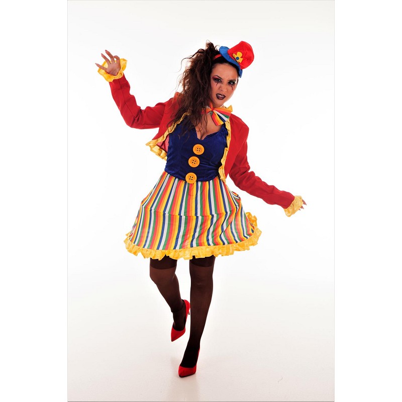 Costume adulte de clown Lola