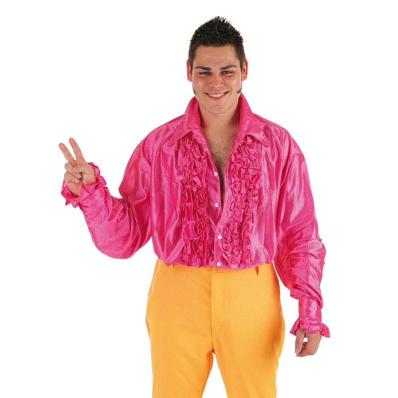 Chemise de costume danse Fuscia