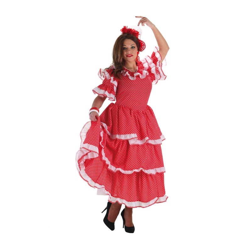 Costume adulte femme rosée de Séville