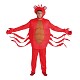 Costume adulte crabe rouge