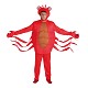 Costume adulte crabe rouge