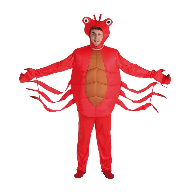 Costume adulte crabe rouge