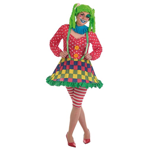 Costume adulte clown Spotty