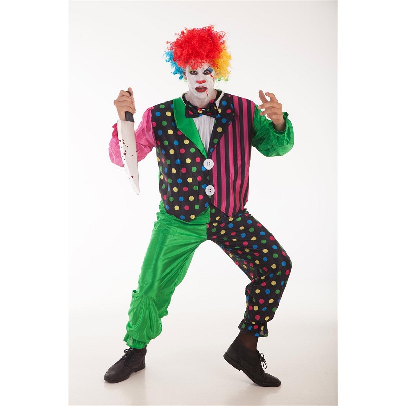 Bande de clown adulte costume