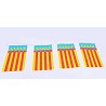 Drapeau plastique-com. Valence 50 Mtrs.