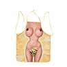Nu tablier elle