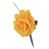 Rose jaune 15 cm
