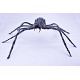 97 cm velue araignée grise H0048