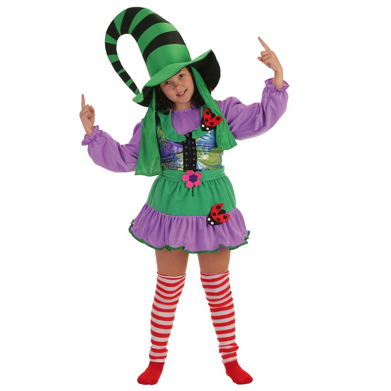 Costume enfant Duendecilla Green