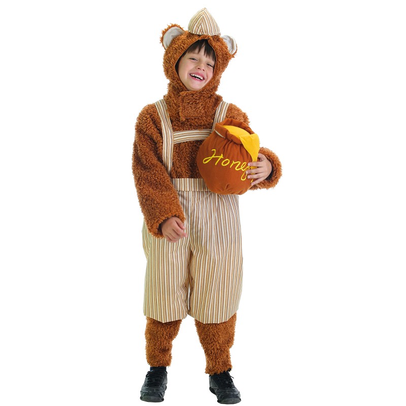 Costume pour bébé ours en peluche de fils