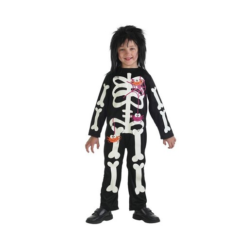 Disfraz Infantil Esqueleto Arañas