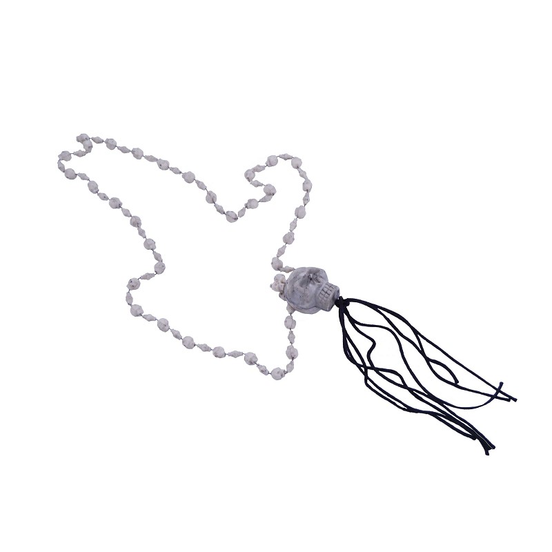 77 cm collier crâne H0019