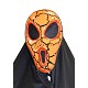 masque orange grands yeux H0082