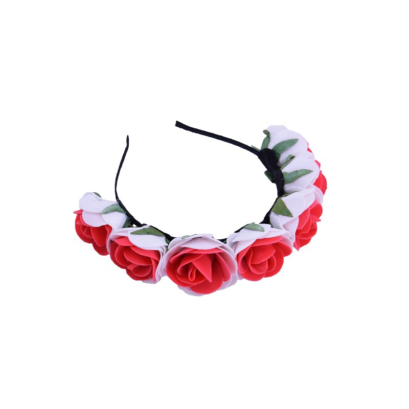 Diadema fleurs 17cm H0107