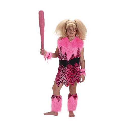 Fille de homme des cavernes Costume enfant