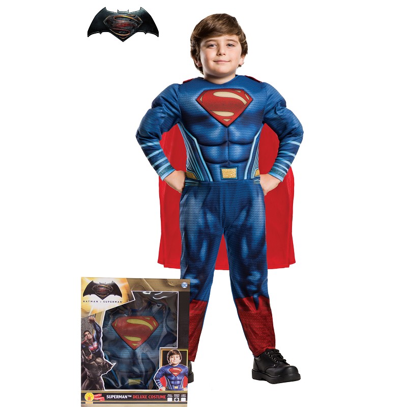 Superman costume Doj musculaire Sécurité des enfants