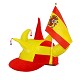 Cap cornes drapeau Espagne